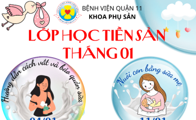 Lớp học tiền sản tháng 1 năm 2024